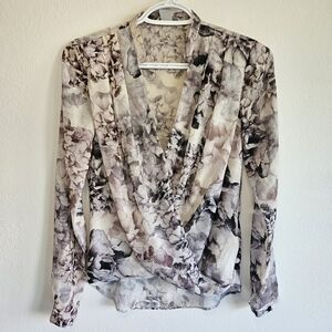 💛H&M Floral Print Blouse